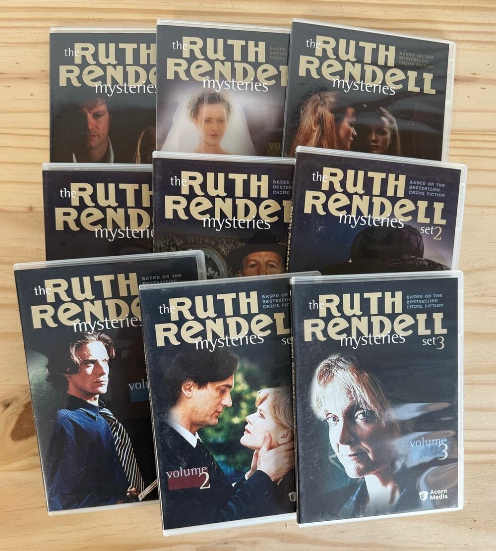 The Ruth Rendell Mysteries Sets 1, 2 & 3 DVDs Acorn TV 9 Discs British Crime